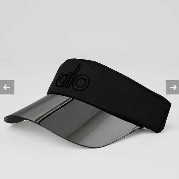 Alo Yoga Airlift Solar Visor Black One Size - Picture 3 of 9